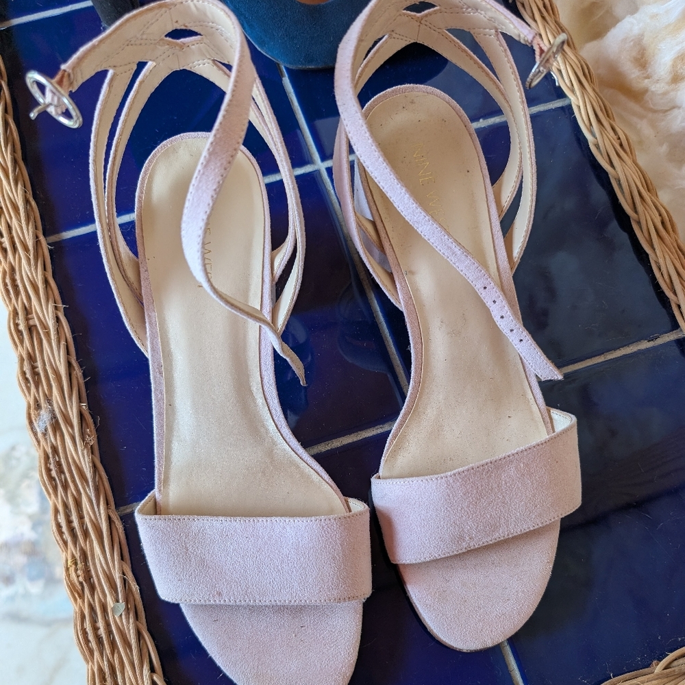 Nine West Blush Strappy Sandals